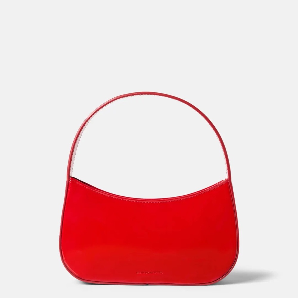 Mansur Gavriel BonBon Bag in Red Patent Leather